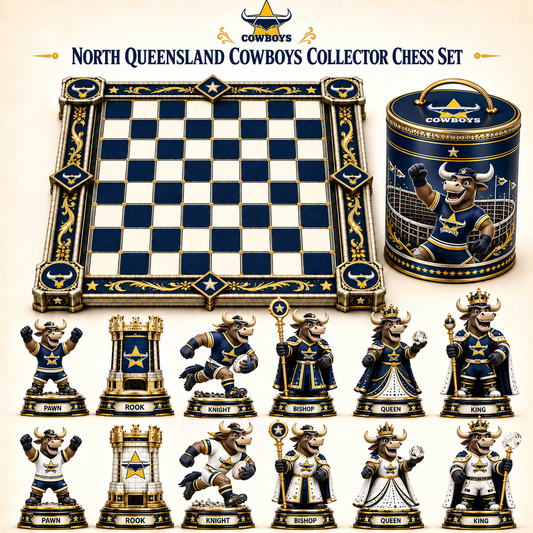 Premium NRL NQC Collector Chess Set