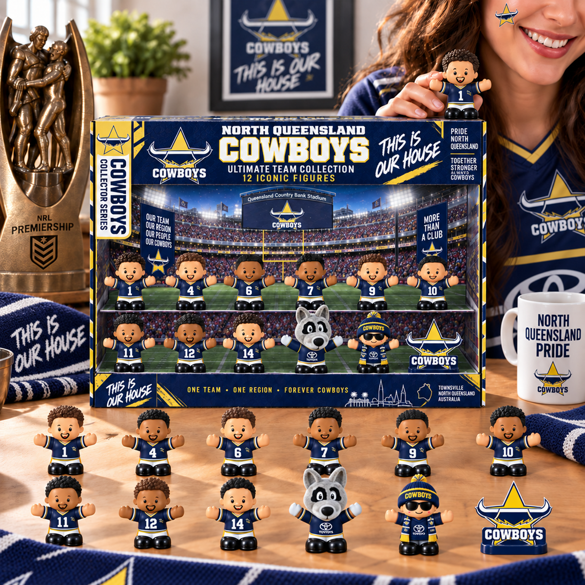 Premium NRL NQC Littel People Collector Set