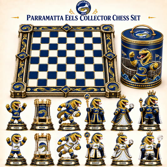 Premium NRL PE Collector Chess Set