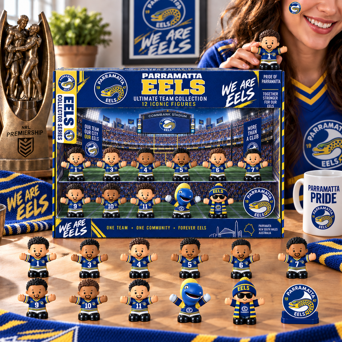Premium NRL PE Littel People Collector Set