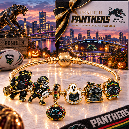 Premium NRL PP Halloween Gold Charm Bracelet Set V4