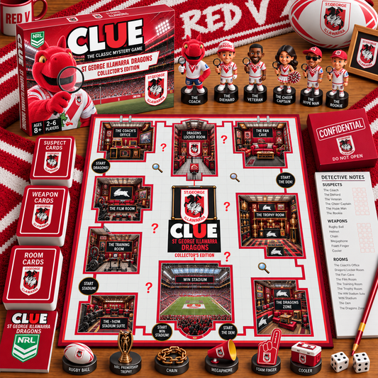 Premium NRL SGID Clue Collector’s Edition Board Game