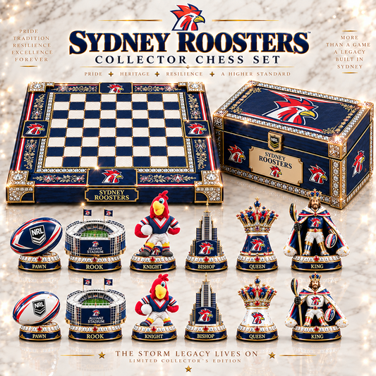 Premium NRL SR Heritage Collector Chess Set V2