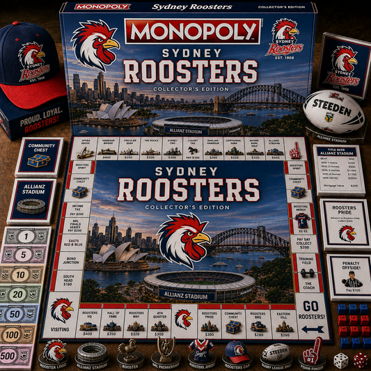 Premium NRL SR Legacy Monopoly Collector’s Edition Board Game V2