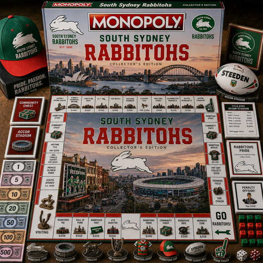 Premium NRL SSR Legacy Monopoly Collector’s Edition Board Game V2