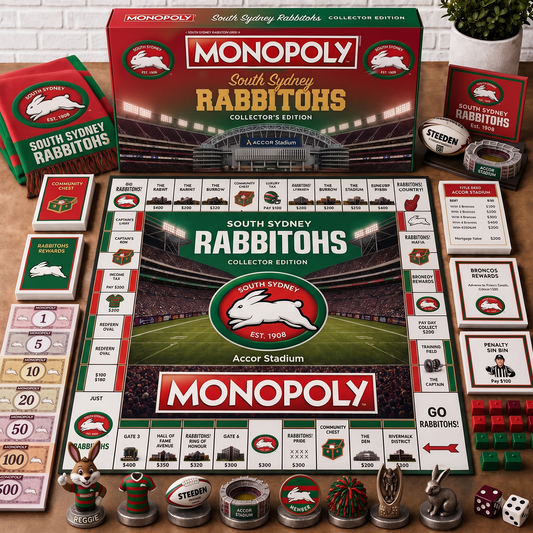 Premium NRL SSR Monopoly Collector Edition Board Game