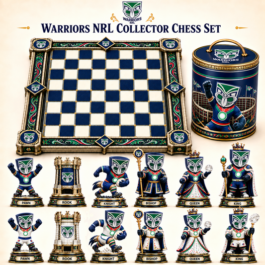 Premium NRL WAR Collector Chess Set