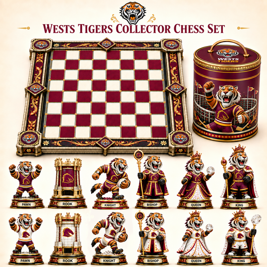 Premium NRL WT Collector Chess Set