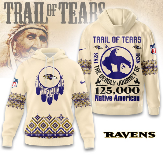 Premium NFL X BATI Trail of Tears 3D Shirt NDT NHM2511