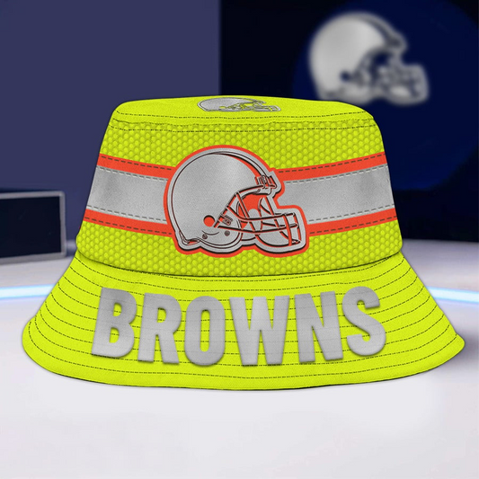 Premium NFL x CLE  Hi-Vis Reflective Bucket Hat NDT LVH 071225