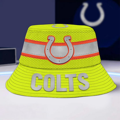 Premium NFL x COL  Hi-Vis Reflective Bucket Hat NDT LVH 071225