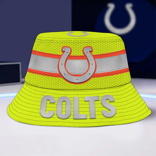 Premium NFL x COL  Hi-Vis Reflective Bucket Hat NDT LVH 071225