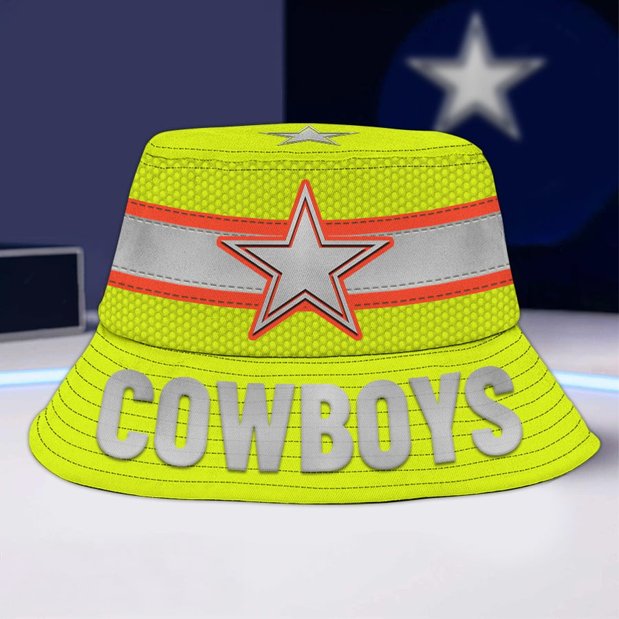 Premium NFL x DAL Hi-Vis Reflective Bucket Hat NDT LVH 071225