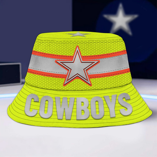 Premium NFL x DAL Hi-Vis Reflective Bucket Hat NDT LVH 071225