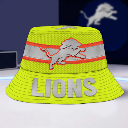 Premium NFL x DET  Hi-Vis Reflective Bucket Hat NDT LVH 071225