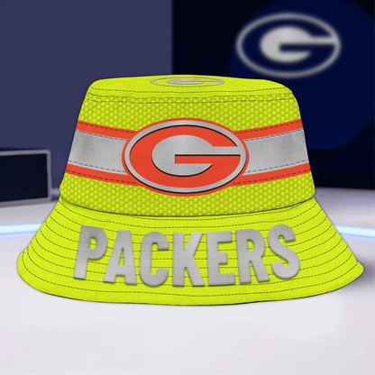 Premium NFL x GB  Hi-Vis Reflective Bucket Hat NDT LVH 071225