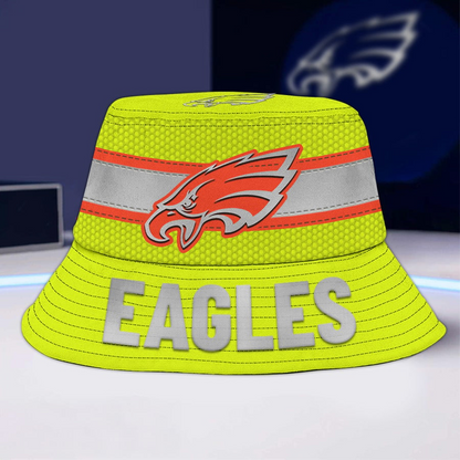 Premium NFL x PHI Hi-Vis Reflective Bucket Hat NDT LVH 071225