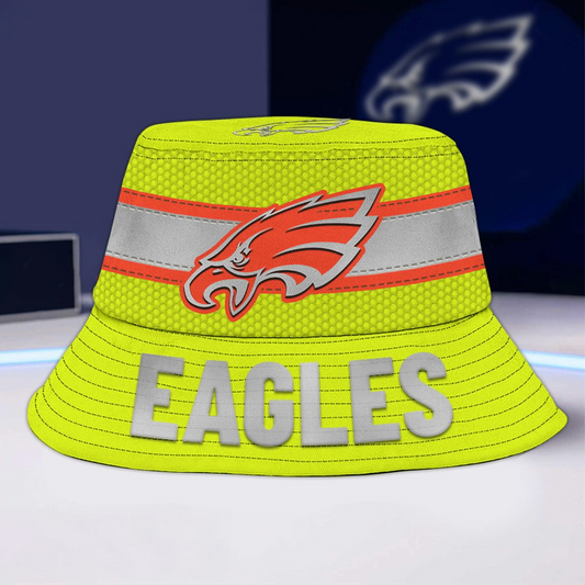 Premium NFL x PHI Hi-Vis Reflective Bucket Hat NDT LVH 071225