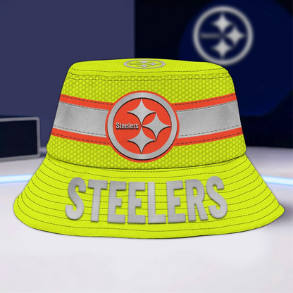 Premium NFL x PIT Hi-Vis Reflective Bucket Hat NDT LVH 071225