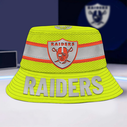 Premium NFL x RAI  Hi-Vis Reflective Bucket Hat NDT LVH 071225