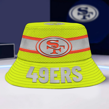 Premium NFL x SF Hi-Vis Reflective Bucket Hat NDT LVH 071225