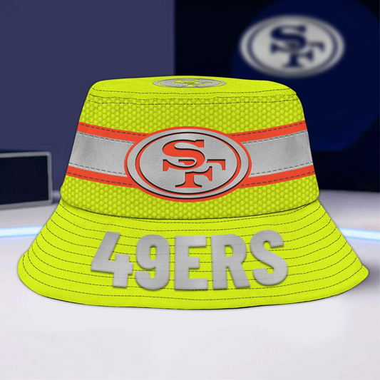 Premium NFL x SF Hi-Vis Reflective Bucket Hat NDT LVH 071225