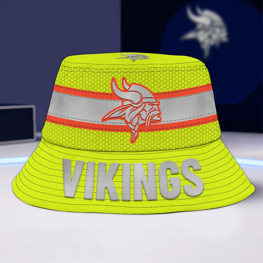 Premium NFL xVIKI Hi-Vis Reflective Bucket Hat NDT LVH 071225
