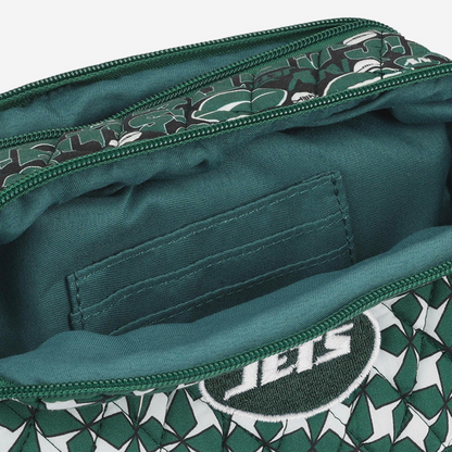 Premium NFL NYJ Quilted Crossbody Bag V1 NMD TTV