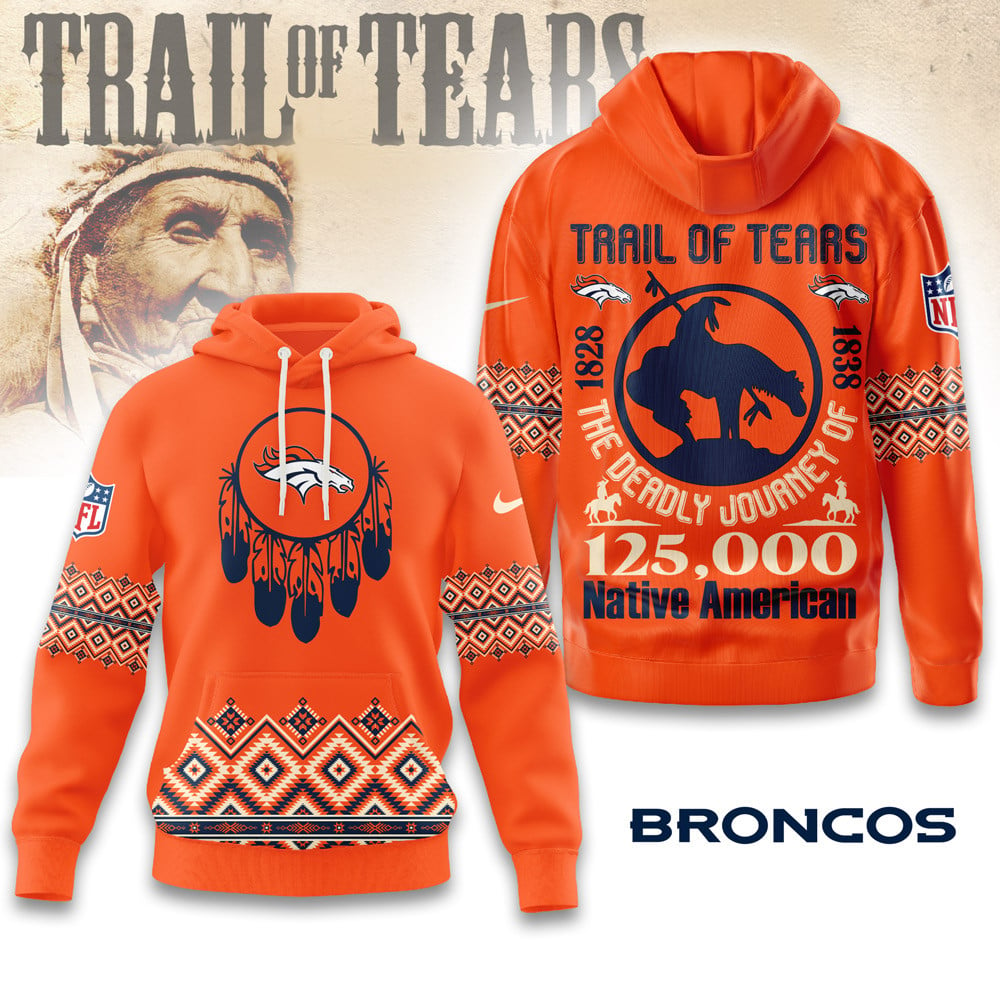 Premium NFL X DEN Trail of Tears 3D Shirt NDT NHM2511