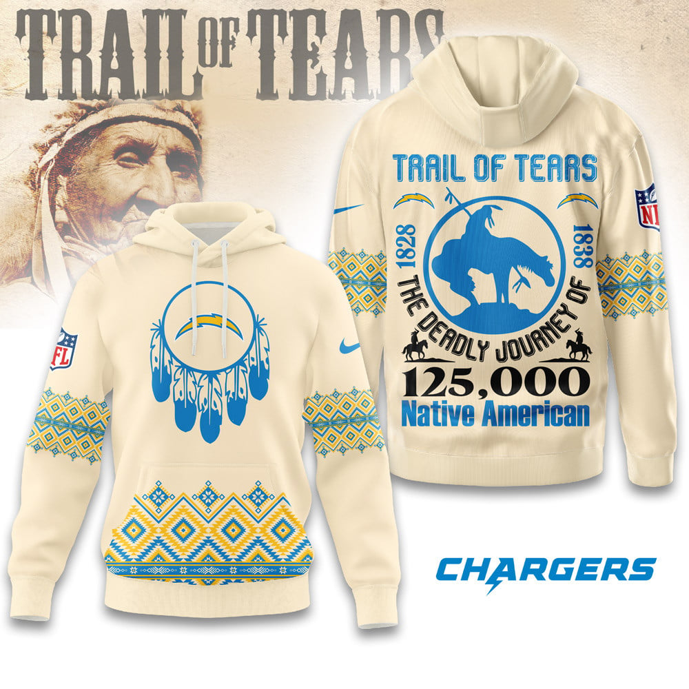 Premium NFL X LAC Trail of Tears 3D Shirt NDT NHM2511