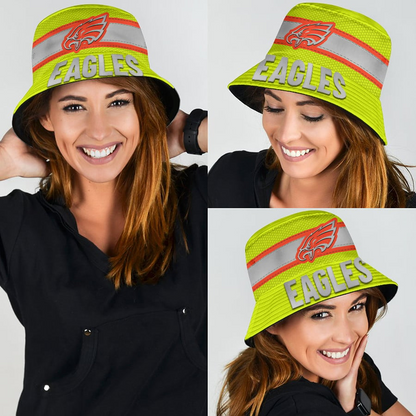 Premium NFL x PHI Hi-Vis Reflective Bucket Hat NDT LVH 071225