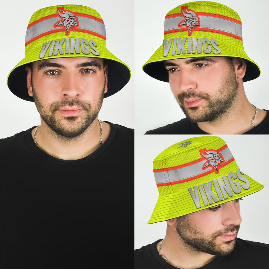 Premium NFL xVIKI Hi-Vis Reflective Bucket Hat NDT LVH 071225