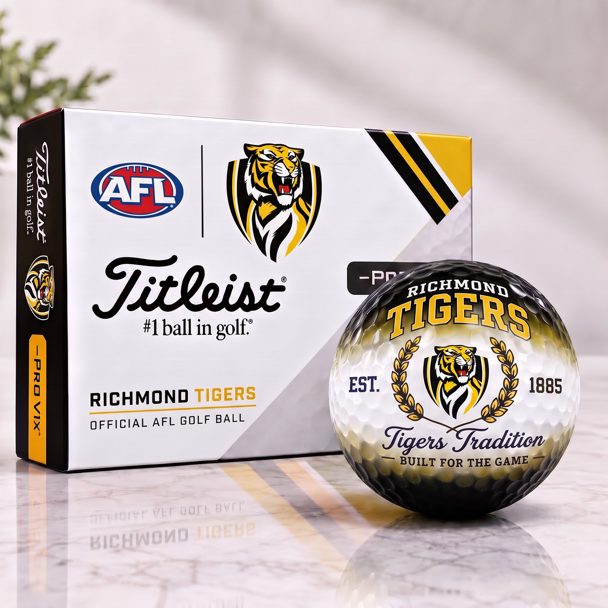 RT x Custom AFL Football Tradition Golf Ball Set