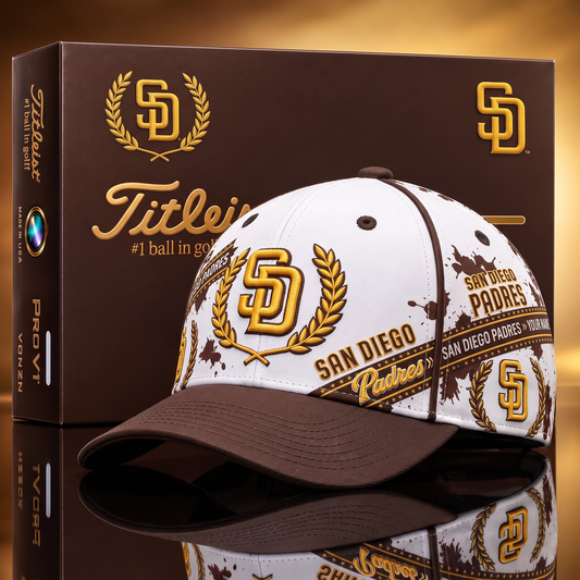 SD X MLB Baseball Cap – Personalized Name Team Heritage Cap