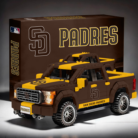 SD X MLB Pickup Truck Building Block Set