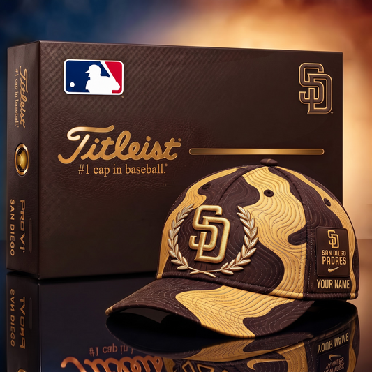 SD x MLB Team Titleist Baseball Cap with Display Box