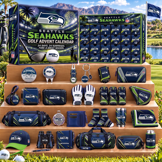 SEA X NFL Golf Advent Calendar Bling Box