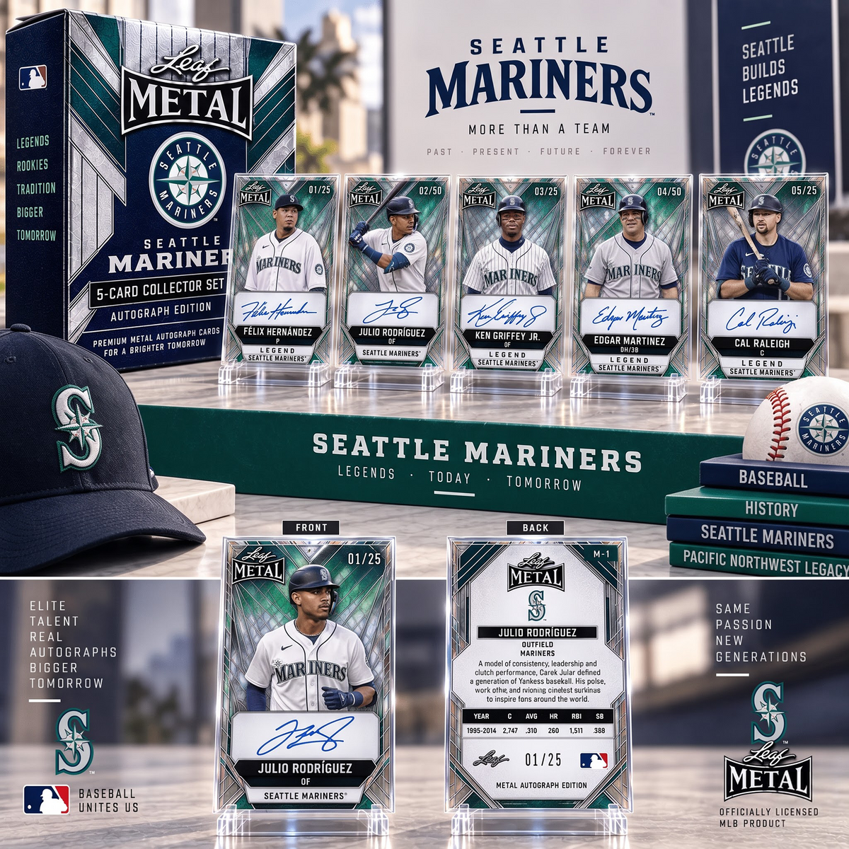 SEA X Premium MLB Card Collector’s Box Set