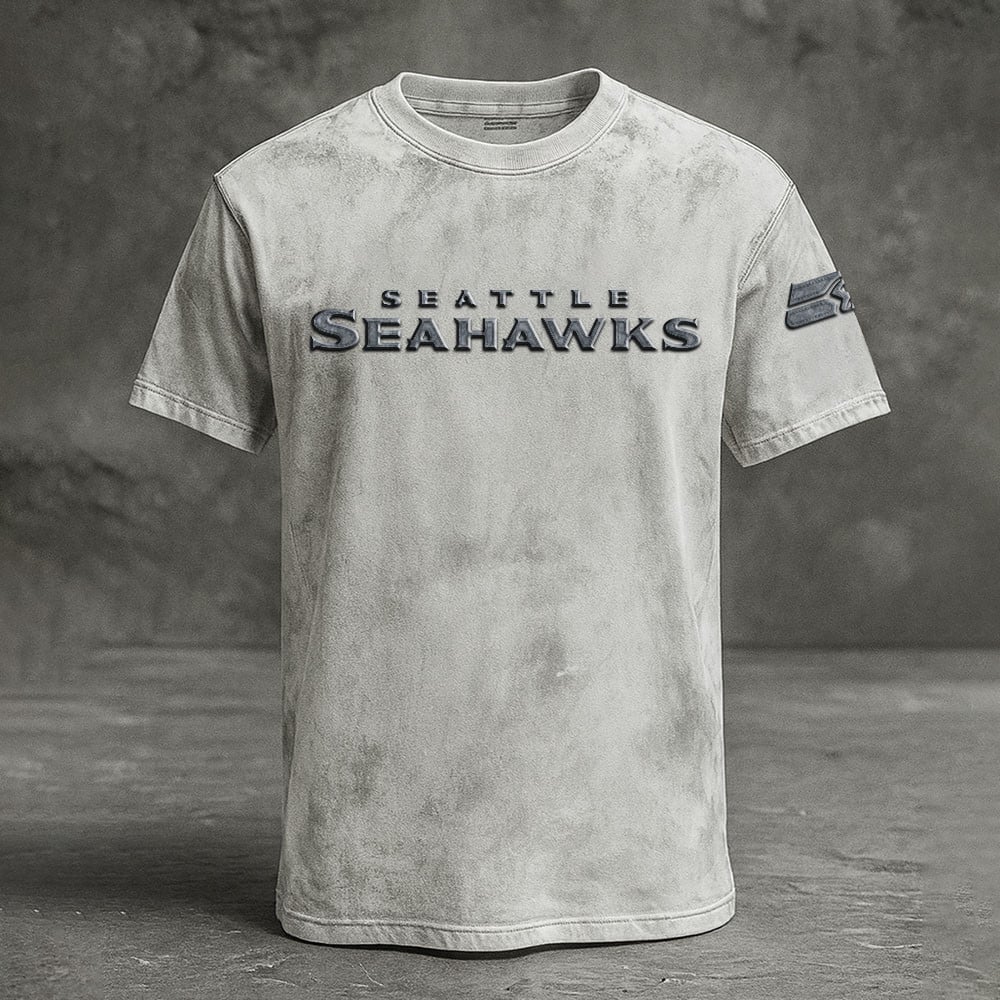 SEA x NFL Embossed Tshirt DATND TANTD