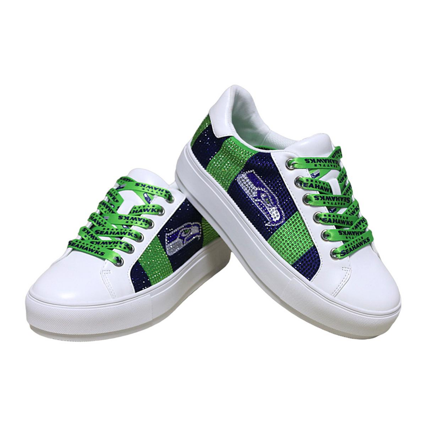 SEA x NFL Lace-Up Sparkle Sneaker DatND DVT