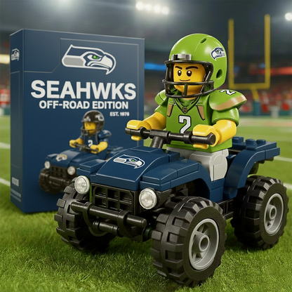 NFL Team Off-Road Vehicle Building Block Set 2411 V1 NAK NHT