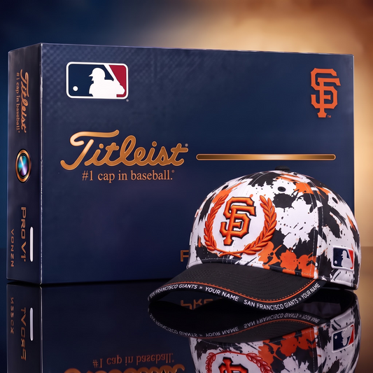 SF  X Premium MLB Titleist Baseball Cap with Gift Box