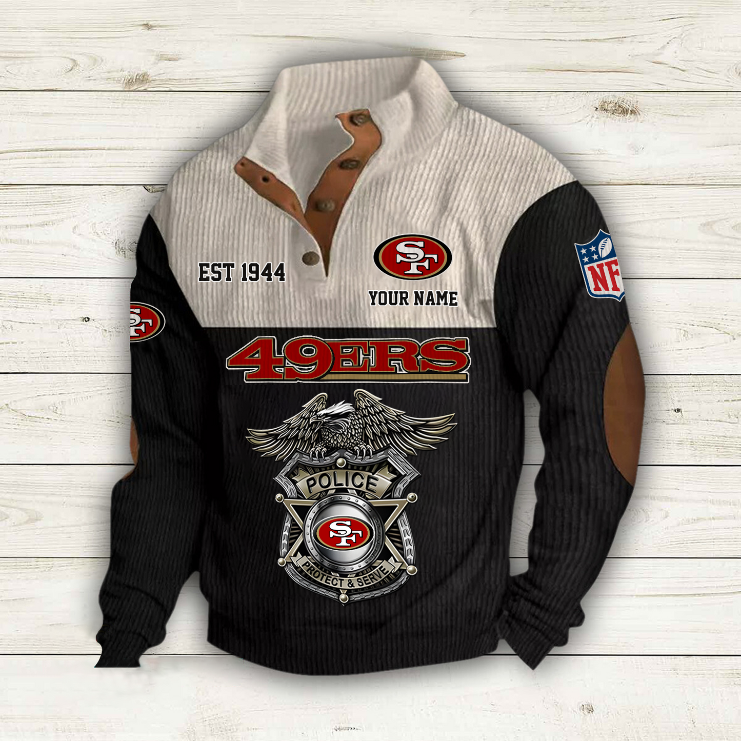 SF x NFL Custom Name Sport Sweatshirt DatND DVT
