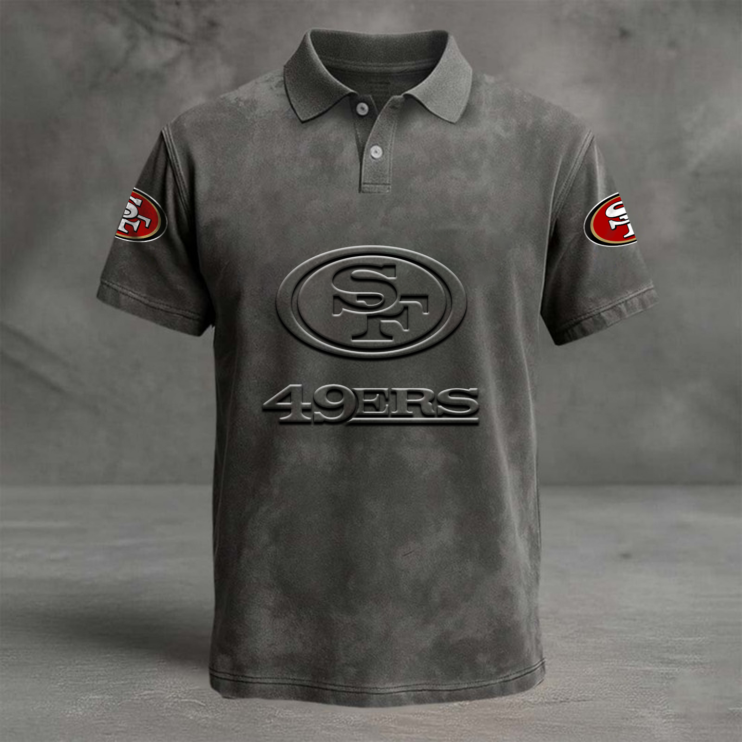 SF x NFL Embossed Polo Shirt DATND TANTD