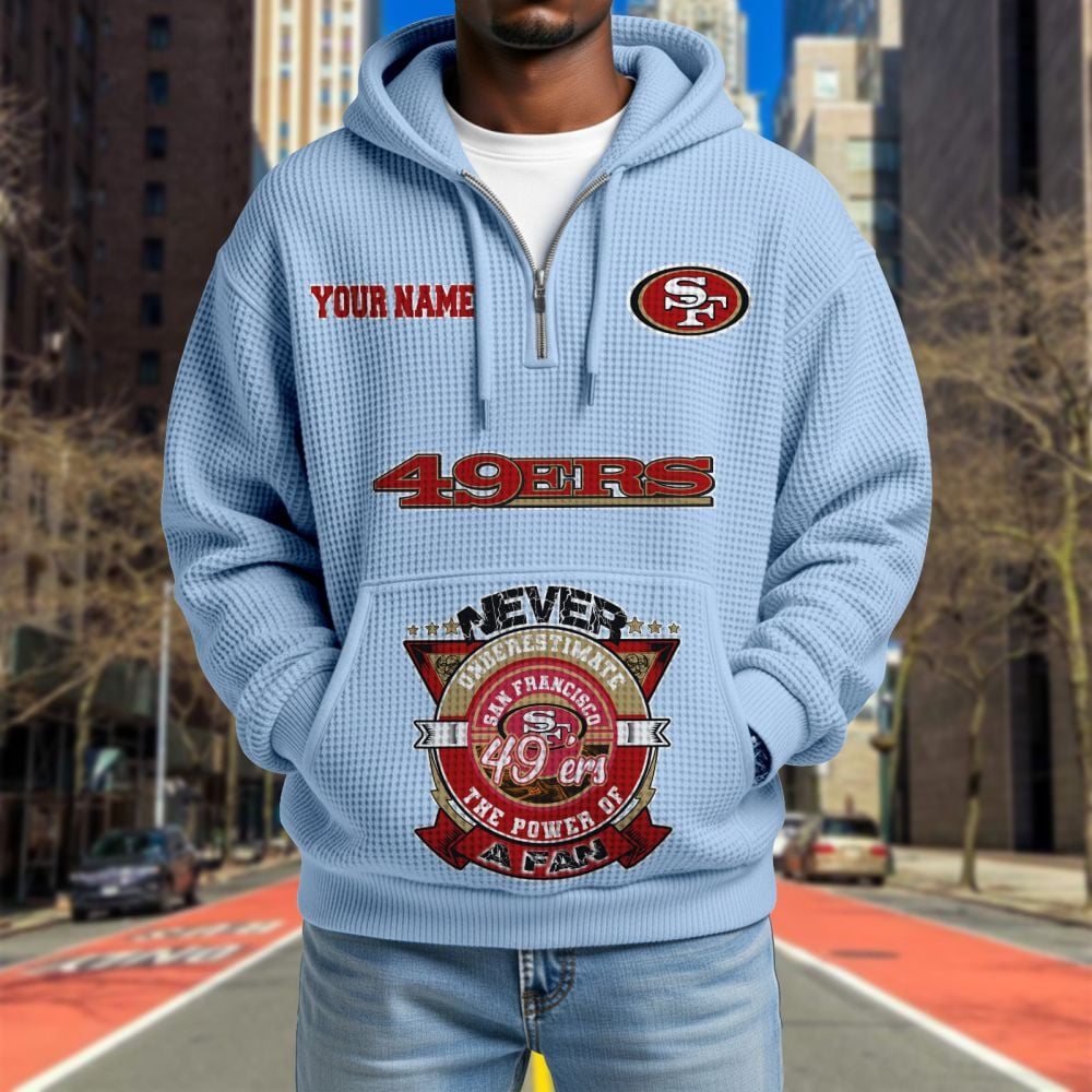 SF x NFL Waffle Hoodie DATND TANTD