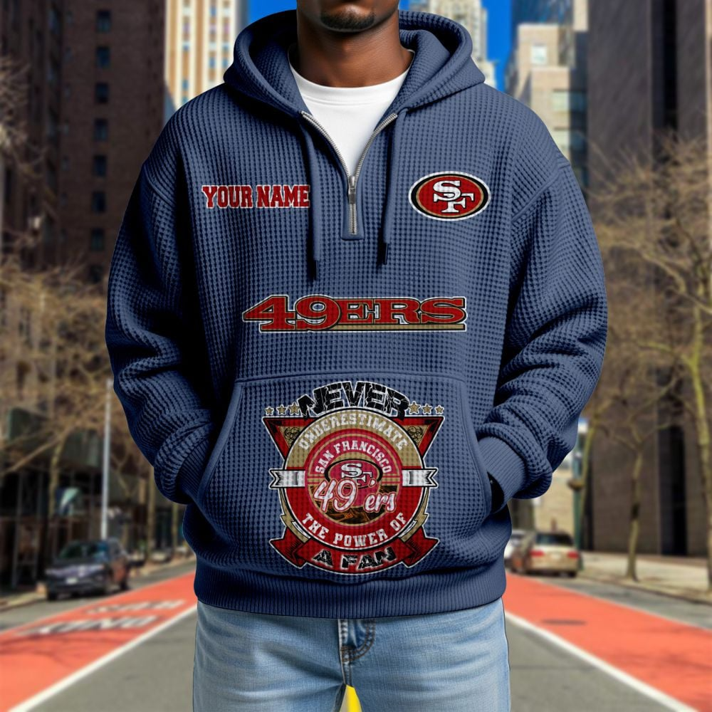 SF x NFL Waffle Hoodie DATND TANTD