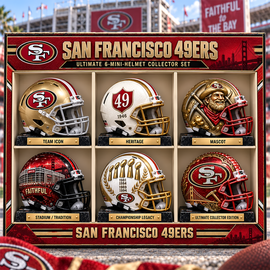SF x Premium NFL Mini Helmet Collection