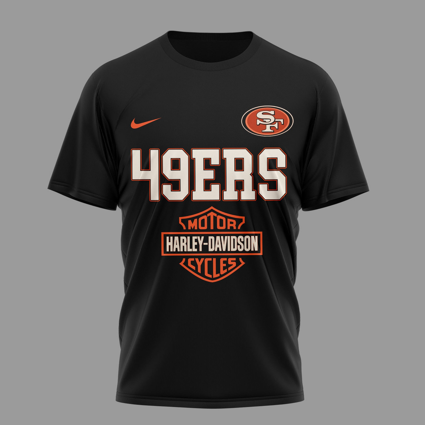 SF49 Premium NFL 122 Year Motorcycle 3D Shirt DDT NTL