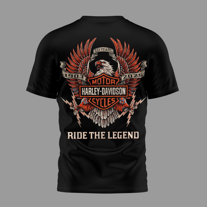 SF49 Premium NFL 122 Year Motorcycle 3D Shirt DDT NTL