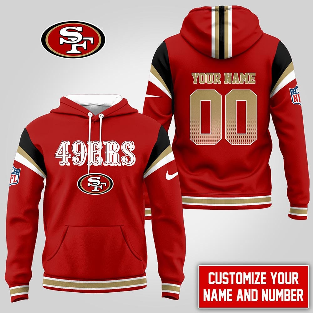 SF49 Premium NFL Customized Hoodie DDT NTL